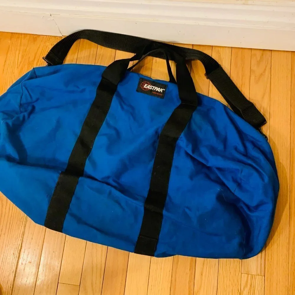 Vintage Rare EAST-PAK 28” Canvas Duffle Bag